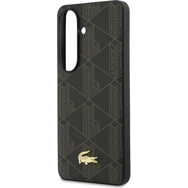 Lacoste PVC Blend Monogram Gold Logo Magnetic kryt Samsung Galaxy S26 hnědý - Pouzdra - Obrázek 26ff28ef3b884a40bb4ac2f7a0fd1042