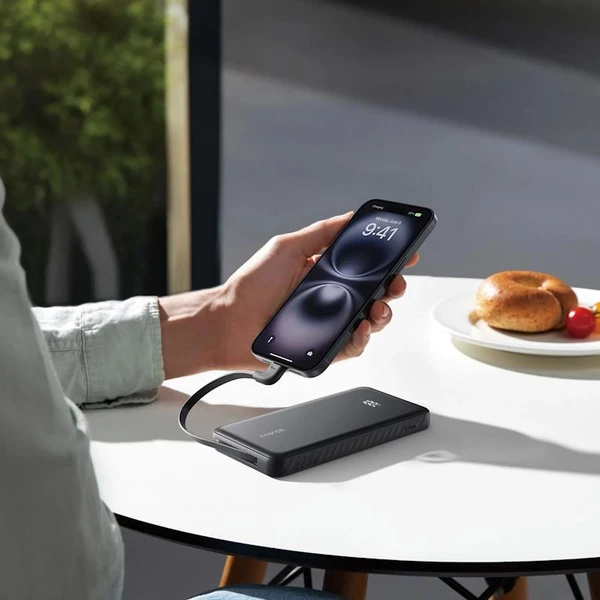 Anker Zolo powerbanka 20000mAh, 22,5W s kabelem USB-C černá - Powerbanky - Obrázek 2705610c58c64c3d9a1f3035ac937050