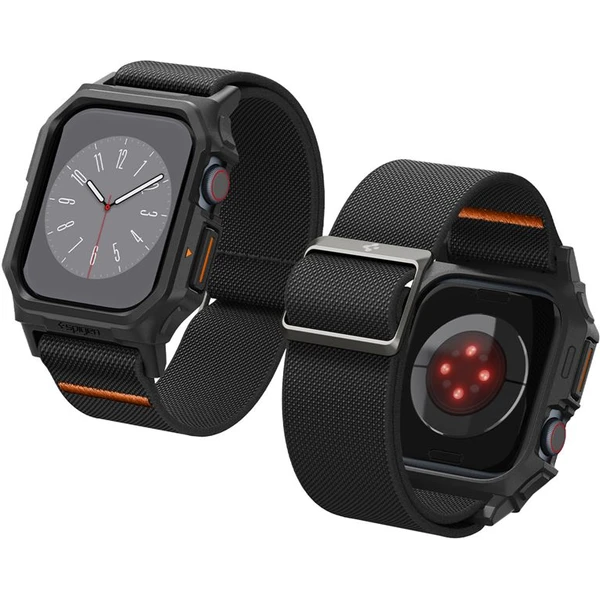 Spigen Lite Fit Pro řemínek s krytem Apple Watch 10/11 (46mm) matně černý - Řemínky - Obrázek 270ec88160184c21aabe3703cd6ee2a5