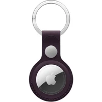Apple FineWoven klíčenka na AirTag ostružinová - Klíčenky