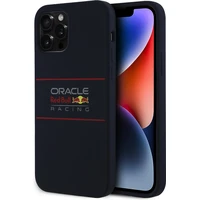 Oracle Red Bull Racing Silicone Horizontal Logo MagSafe kryt iPhone 12/12 Pro modrý - Pouzdra