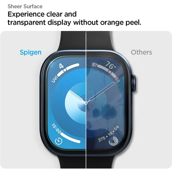 Spigen Eliteshield EZ Fit ochranná fólie Apple Watch Series 10 (42mm) 2 ks - Ochranné folie a skla - Obrázek 275fd7723b17498abe485b474c6c1b6e