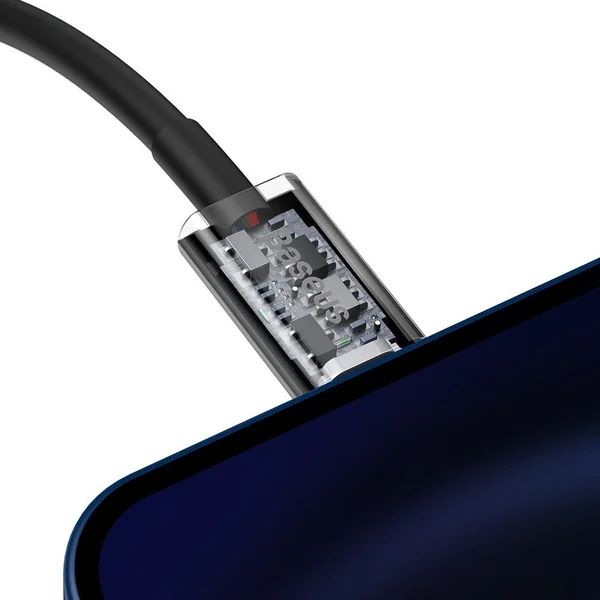 Baseus Superior USB-C/Lightning napájecí kabel 20W 1m černý - Kabely a redukce - Obrázek 276E300401