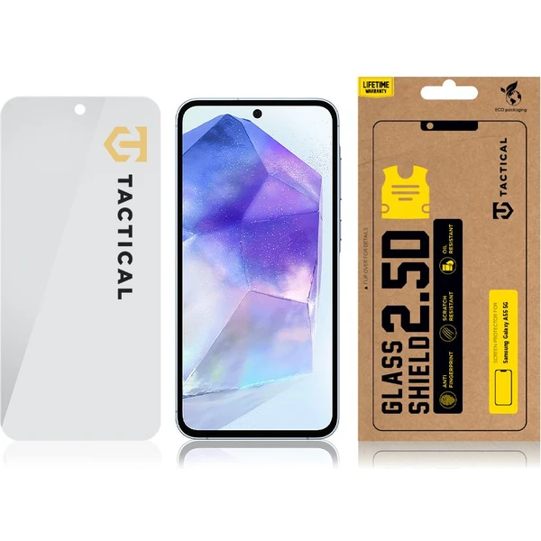Tactical Glass Shield 2.5D sklo Samsung Galaxy A55 5G čiré - Ochranné folie a skla - Obrázek 2783000K01