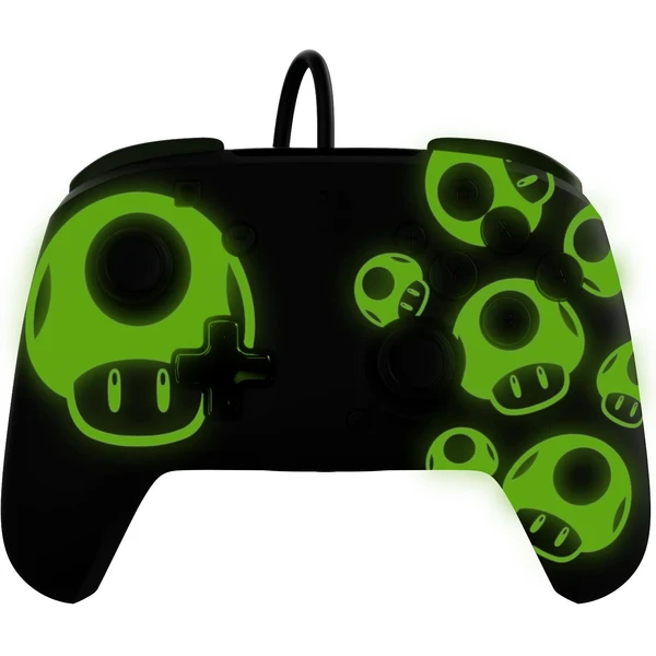 PDP Padwired Rematch drátový ovladač GITD - Mario 1Up (Switch) - Herní ovladače - Obrázek 27B6000O01