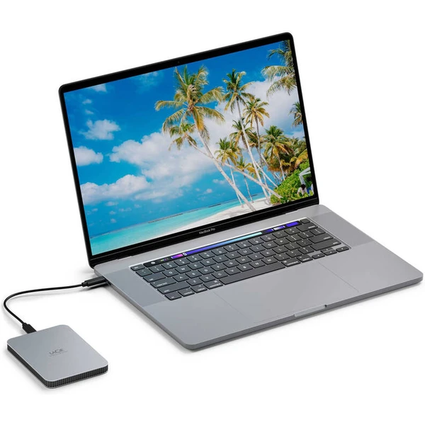 LaCie Mobile Drive Secure 5TB externí pevný disk stříbrný - Pevné disky - Obrázek 27JD000P01
