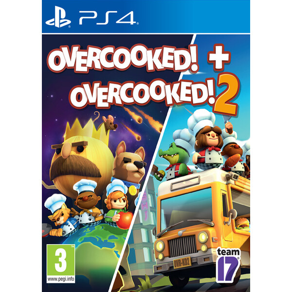 Overcooked! + Overcooked! 2 (PS4)