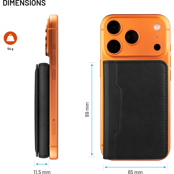 FIXED MagWallet Fold MagSafe peněženka oranžová - Peněženky - Obrázek 27a5759085984bc994f29dbcb6168d83