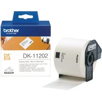 Brother DK11202 samolepicí štítky bílé 62 mm x 100 mm - Pásky pro štítkovače