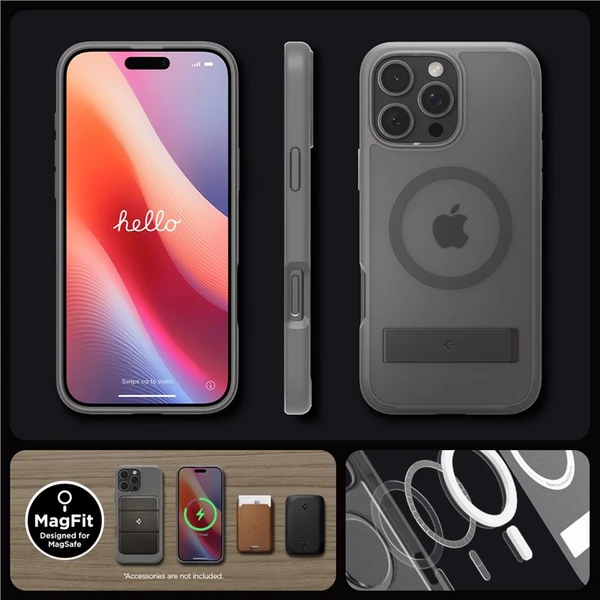 Spigen Ultra Hybrid S MagSafe krytiPhone 16 Pro Max frost gray - Pouzdra - Obrázek 27ded4c4f379486db6a149608963f349