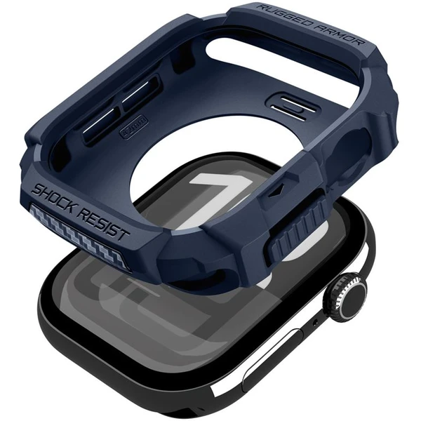 Spigen Rugged Armor 2 pouzdro Apple Watch 11 (42mm) navy blue - Pouzdra - Obrázek 282a486ad85a4611aa6ee1b9336e9f7d