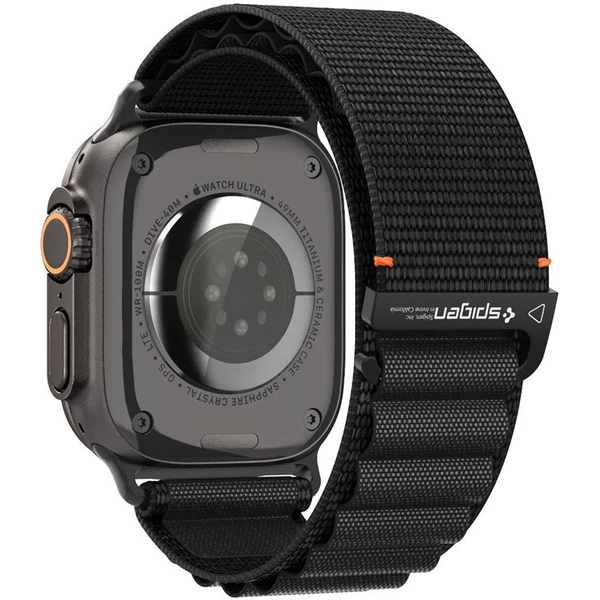 Spigen Fabric Band (hook) řemínek Apple Watch 49/46/45/44mm černý - Řemínky - Obrázek 2834aa769bc44f9485eefbb6e8c195ab