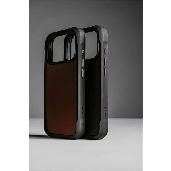 Nomad Rugged Leather Case (Horween) MagSafe kožený kryt iPhone 17 Pro Max Black - Pouzdra - Obrázek 284787bf2a994994b71f5c4381d3ed8e