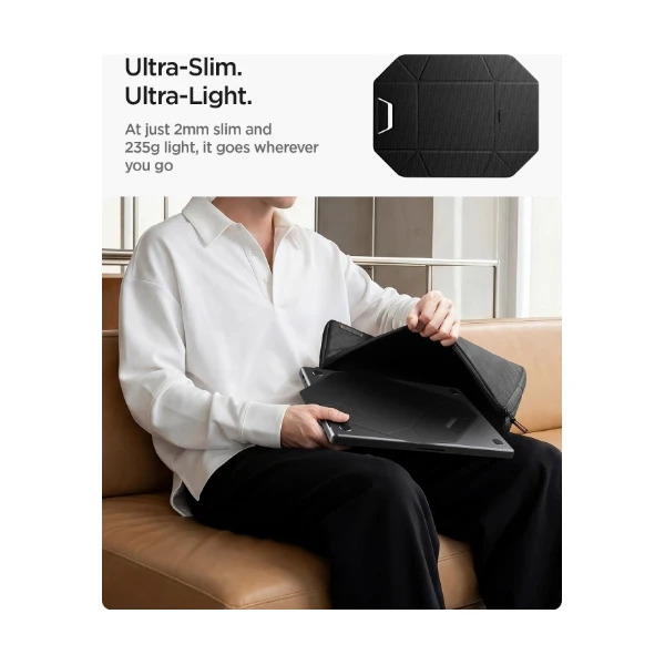 Spigen Slim Fold Laptop Stand & Vertical Dock stojánek černý - Stojánky - Obrázek 284e279c1e874129a223782400afc279
