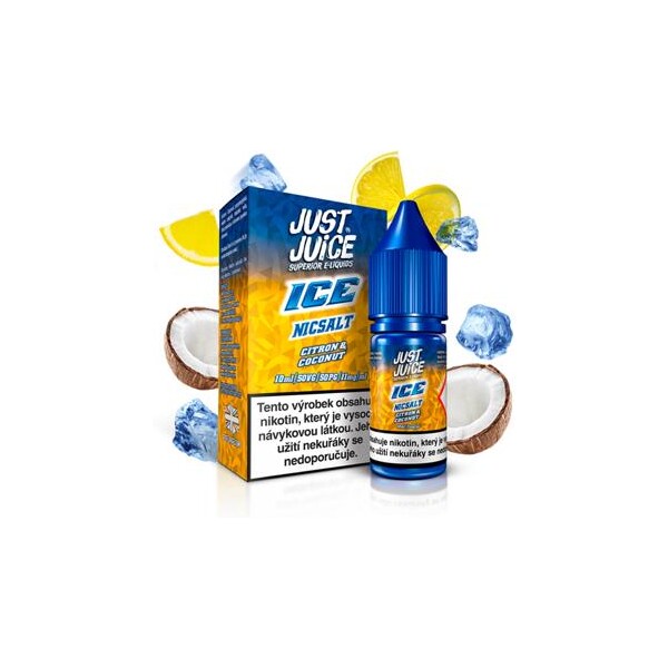 Just Juice Salt Ledový citron & kokos 10ml (11mg)