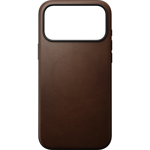 Nomad Modern Leather MagSafe kožený kryt iPhone 17 Pro Max/18 Pro Max Brown - Pouzdra - Obrázek 2879c1ae6ff14bfab7a7ab83a939f1ca