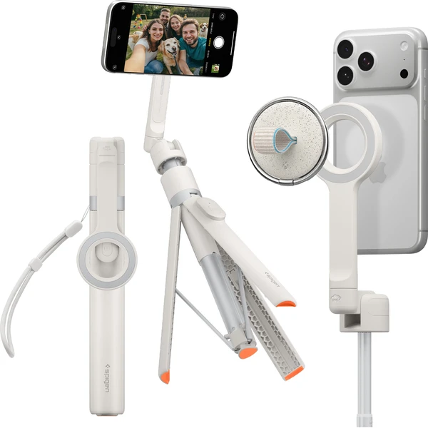 Spigen MagSafe Tripod Selfie tyč béžová - Držáky - Obrázek 287fcc580be84d2f9ef069e6123ff90c