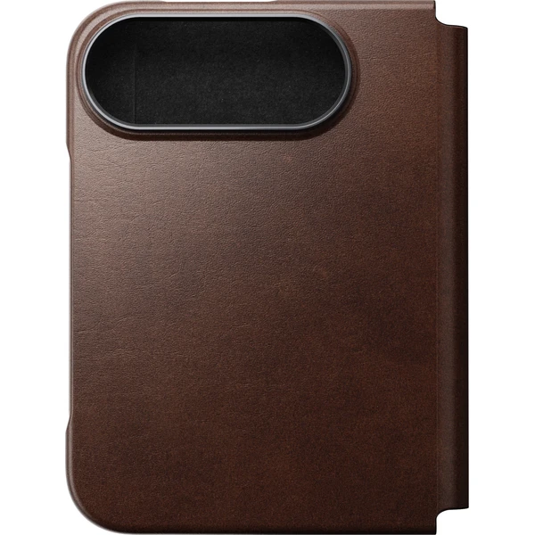 Nomad Traditional Leather Folio (Horween) MagSafe kožené pouzdro iPhone Duo rustikální hnědá - Pouzdra - Obrázek 2883f323706e4773b127a7082cc09bce