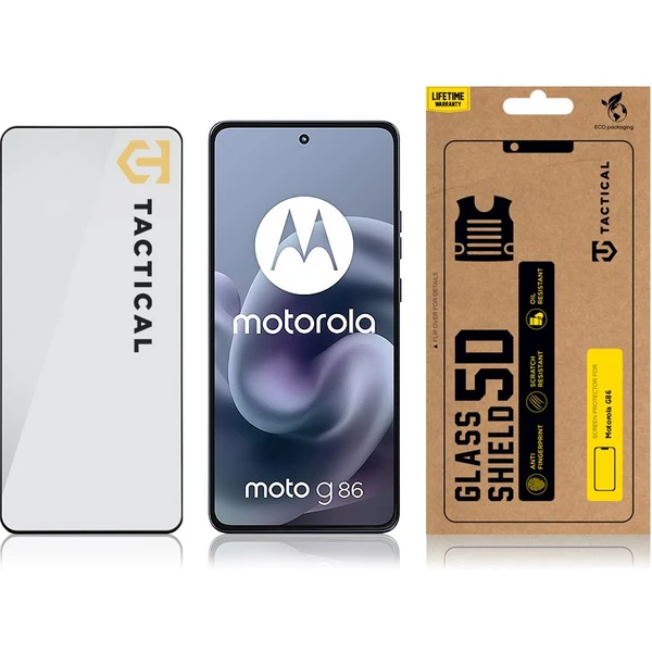 Tactical Glass Shield 5D sklo pro Motorola G86 černé - Ochranné folie a skla - Obrázek 288486e9a2fb40deaa0a51e9ec438fdc