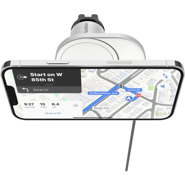 Belkin BOOST CHARGE (Qi2) MagSafe držák do auta, 15W, šedý - Držáky - Obrázek 288A000K01