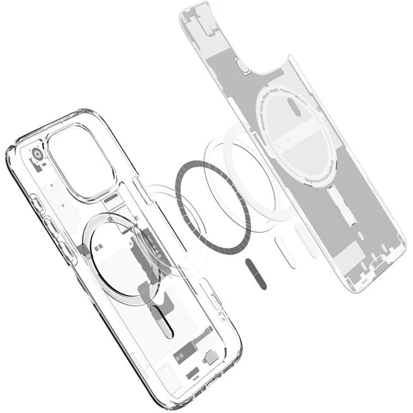 Spigen Ultra Hybrid MagSafe kryt iPhone 16 Pro Max zero one white - Pouzdra - Obrázek 2895399c963148d1990449afdf33a2ea