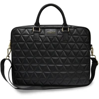 Guess Quilted taška pro 15" notebook černá - Brašny