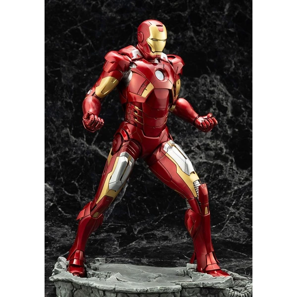 Soška Kotobukiya ARTFX 1/6 Marvel: The Avengers - Iron Man Mark 7 32 cm - Sochy a sošky - Obrázek 28J7000K01