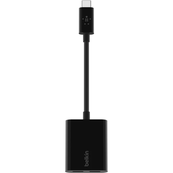 Belkin CONNECT USB-C audio/napájecí adaptér černý - USB huby - Obrázek 28VN300301