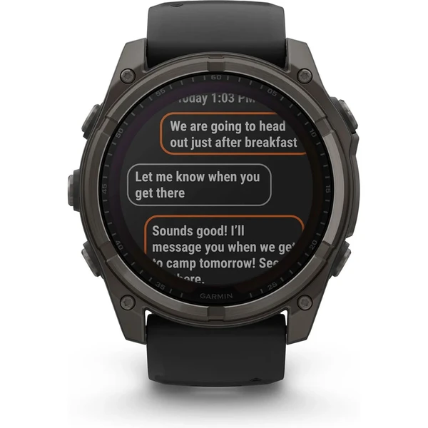 Garmin Fenix 8 Solar 51 mm titan černé - Chytré hodinky - Obrázek 28YE000O01