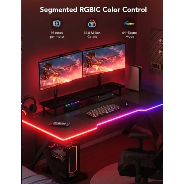 Govee Neon LED podsvícení pod stůl, 3m - Chytrá osvětlení - Obrázek 28a3ac0ec84e441aa98ad9cf81e7fdde