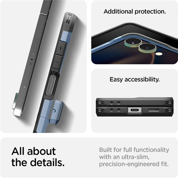 Spigen Tough Armor Pro MagSafe kryt Samsung Galaxy Z Flip7 světle modrý - Pouzdra - Obrázek 28a53b9867934ac996a6abca47e15715