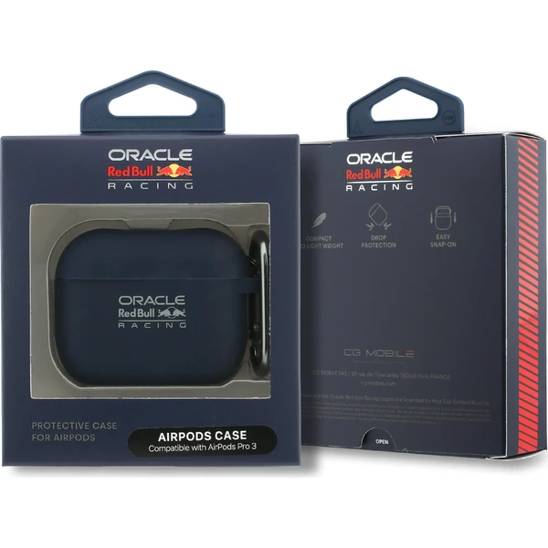 Oracle Red Bull Racing Silikonové pouzdro AirPods Pro 3 modré - Pouzdra - Obrázek 2900d3a58ee34afeb1a567285533de92