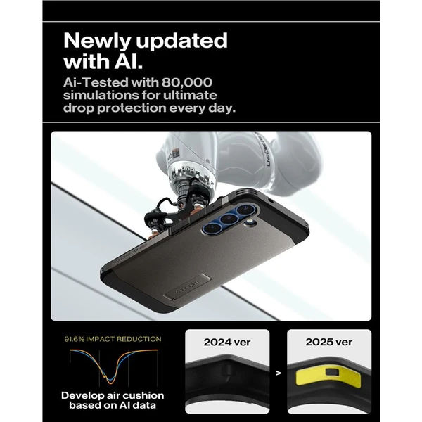 Spigen Tough Armor MagSafe kryt Samsung Galaxy S25 tmavě šedý - Pouzdra - Obrázek 29048d12369c402e88f92470c6f0881f