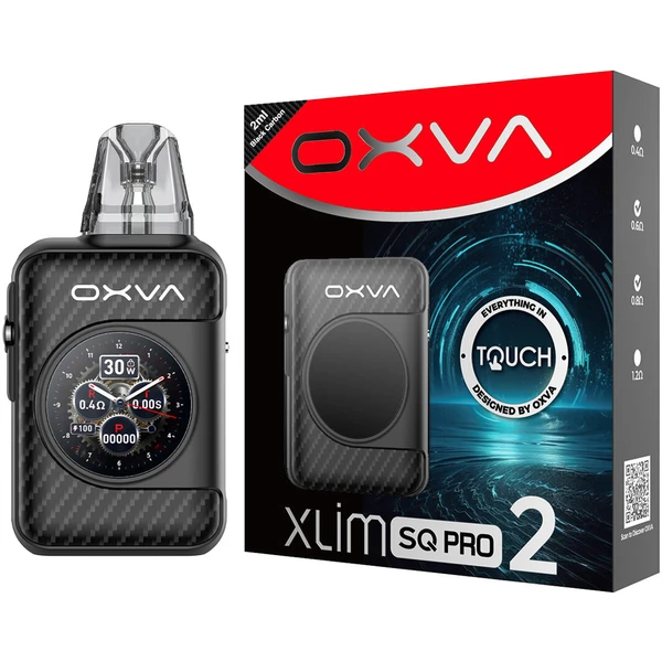 OXVA Xlim SQ Pro 2 Pod Kit Black Carbon - Elektronické cigarety - Obrázek 290a63106711408cb6aae926ccb2c18a
