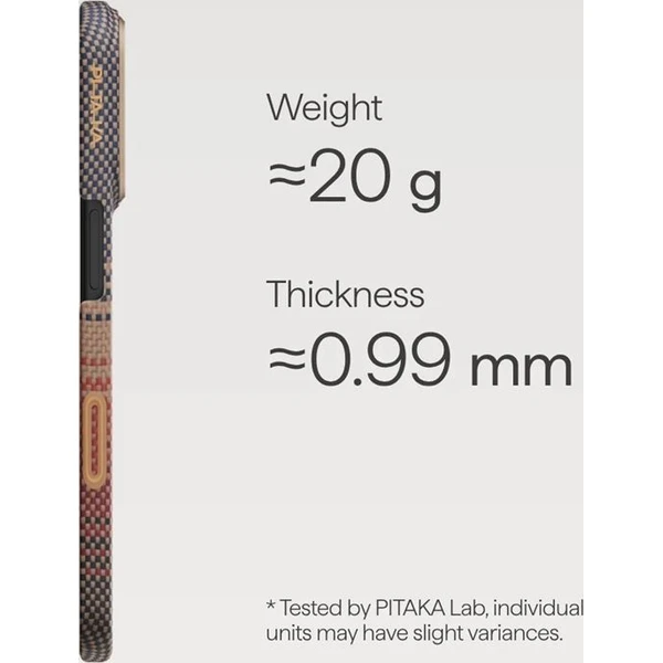 Pitaka Ultra-Slim Case MagSafe kryt iPhone 17 Pro Sunset - Pouzdra - Obrázek 293953d21457415e80686c8b92f6f25d