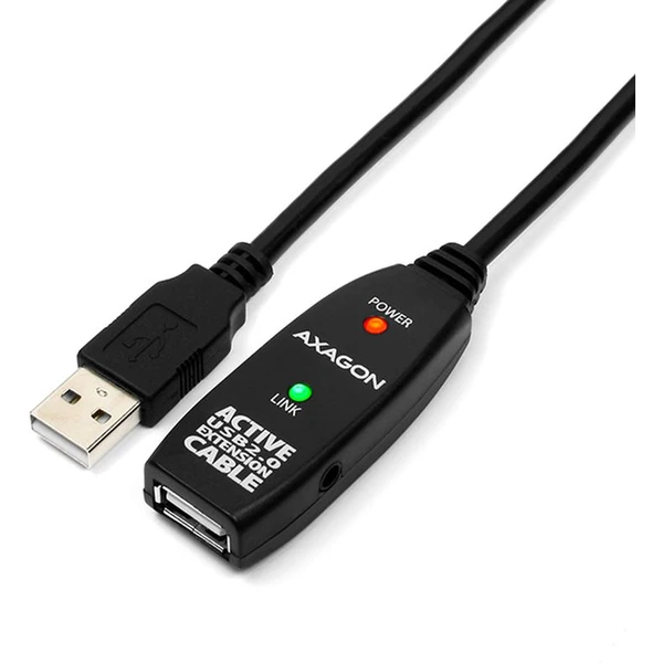 AXAGON ADR210 USB 2.0 aktivní prodlužovací / repeater kabel 10m - Kabely - Hlavní obrázek