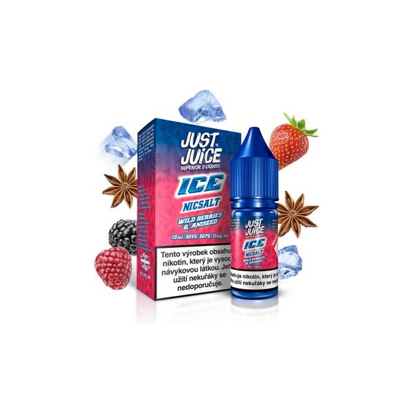 Just Juice Salt Ledové lesní ovoce s anýzem 10ml (11mg)