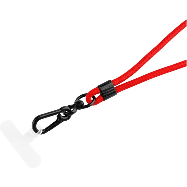 FIXED NeckUni univerzální šňůrka pro telefony se zadním krytem červená - Poutka - Obrázek 294ef9cf64d74e7198600309a9fb611d