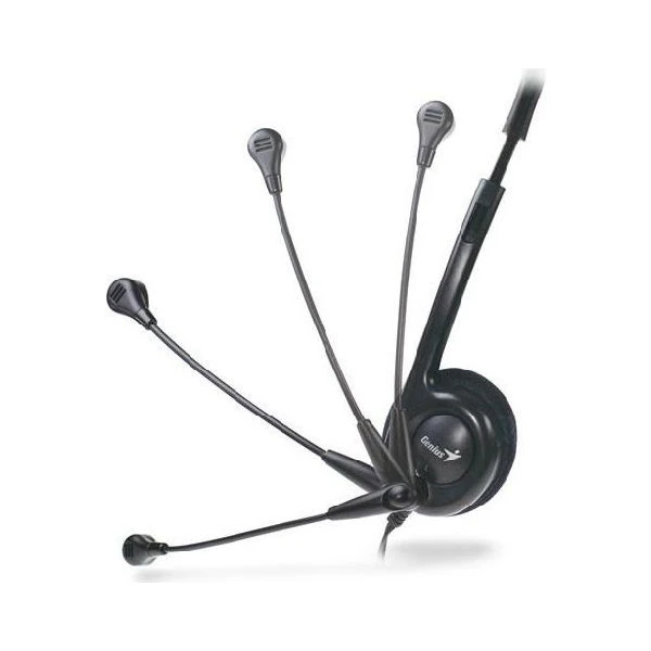 Genius HS-200C sluchátka s mikrofonem černá - Sluchátka - Obrázek 2958700301