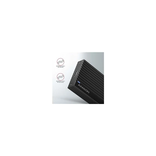 AXAGON externí box pro M.2 NVMe SSD kovový USB-C 3.2 - Externí boxy - Obrázek 2960700301