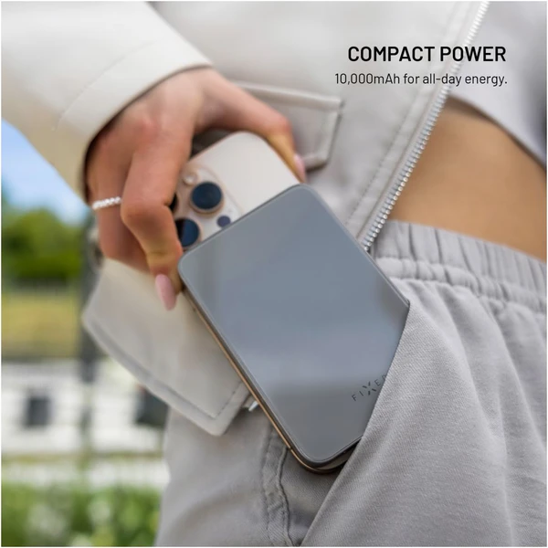 FIXED MagZen 10 Crystal MagSafe/Qi2 powerbanka, 10000mAh, titanová - Powerbanky - Obrázek 296b10cb66f84e83a9d4911883fe991c