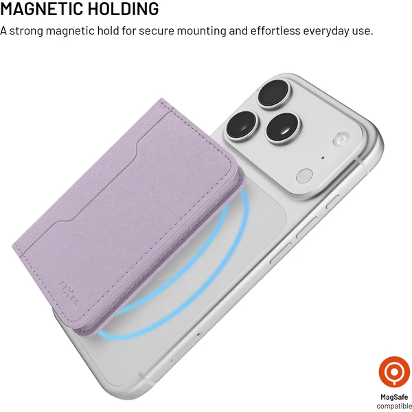 FIXED MagWallet Fold MagSafe peněženka světle fialová - Peněženky - Obrázek 297493a054eb47de8ecbb62895ccf5e6