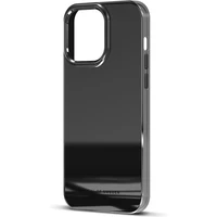 iDeal Of Sweden Clear zadní kryt iPhone 15 Pro Max Mirror Black - Pouzdra