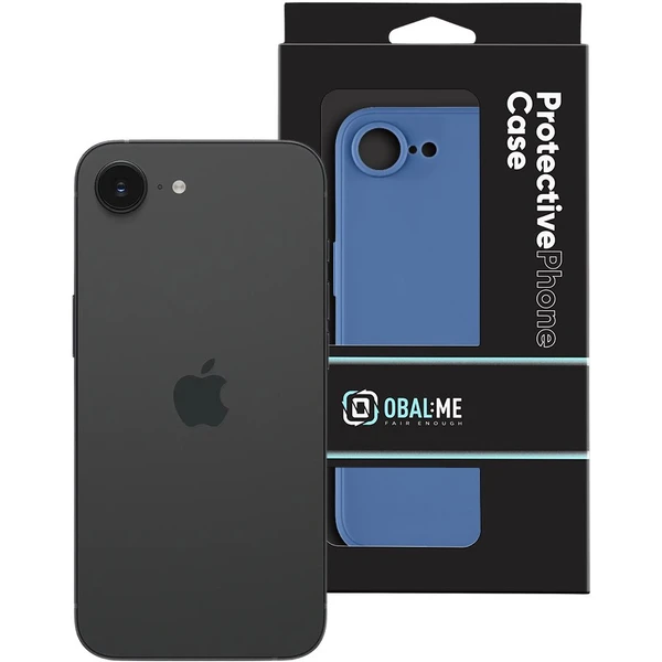 OBAL:ME Matte TPU kryt Apple iPhone 17e/16e tmavě modrý - Pouzdra - Obrázek 299a68c003ea494981a6e123f8b740b5