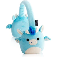 Lazerbuilt bezdrátová sluchátka Squishmallows - Tatiana (plyšová) - Sluchátka