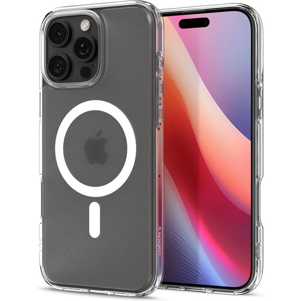 Spigen Ultra Hybrid MagSafe kryt iPhone 16 Pro frost clear