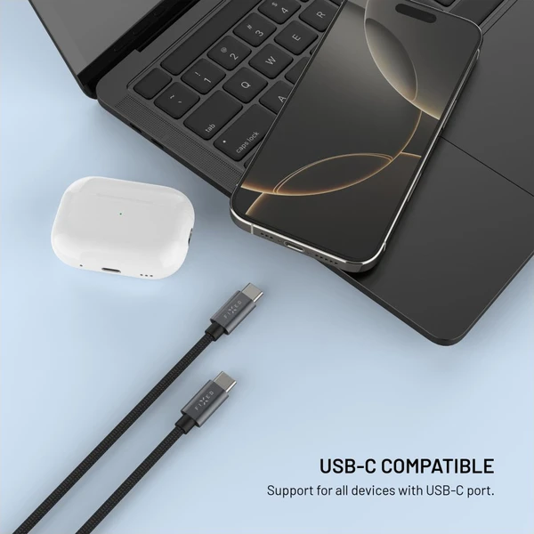 FIXED Power Watch Cable USB-C/USB-C a Apple/Samsung Watch nabíječkou, 1.5m, PD 60W šedý - Kabely a redukce - Obrázek 29c7fa0e997f4b89af9c6f10840af002