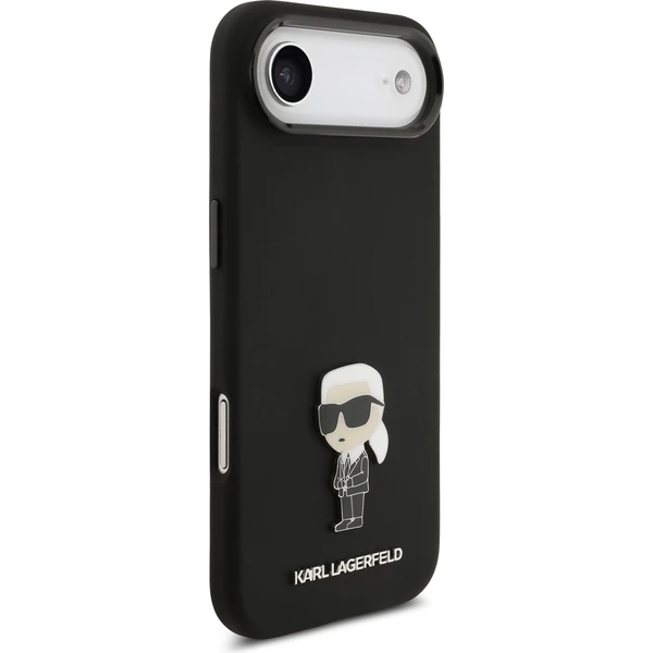 Karl Lagerfeld Liquid Silicone Metal Ikonik kryt iPhone Air černý - Pouzdra - Obrázek 29cce5c47ccf43168a2f997e9dd899e8
