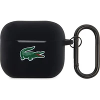 Lacoste Liquid Silicone Croc Logo pouzdro AirPods 3 černé - Pouzdra