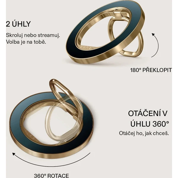 Burga Magnetic Ring držák Black Hole zlatý - Držáky - Obrázek 29f23c30195b40a2b581ef0441e2eb41